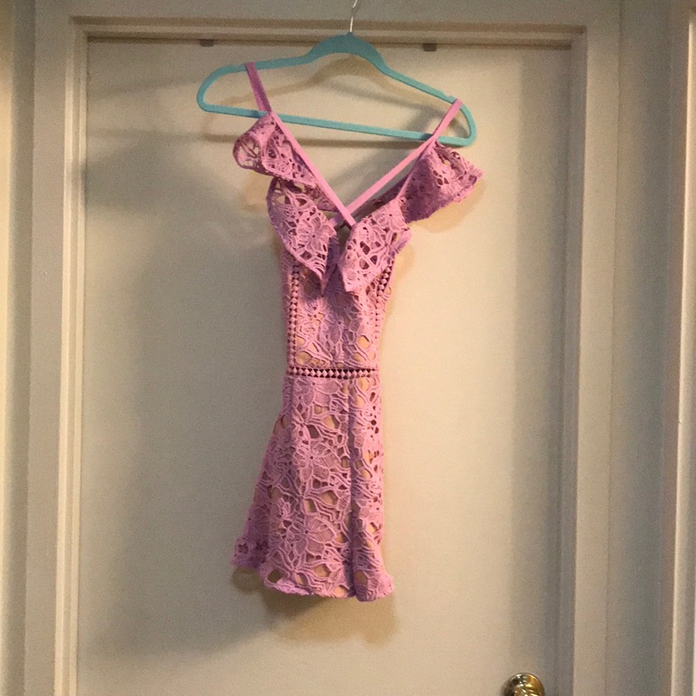 Adelyn Rae lilac romper